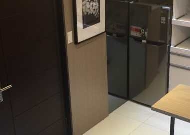 開放式的餐廚空間。