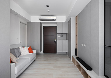 灰調｜現代極簡小宅