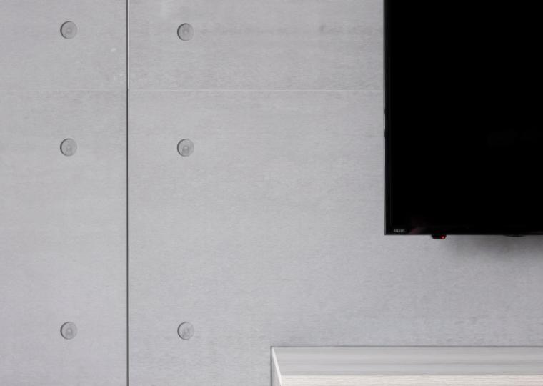 電視牆面清水模