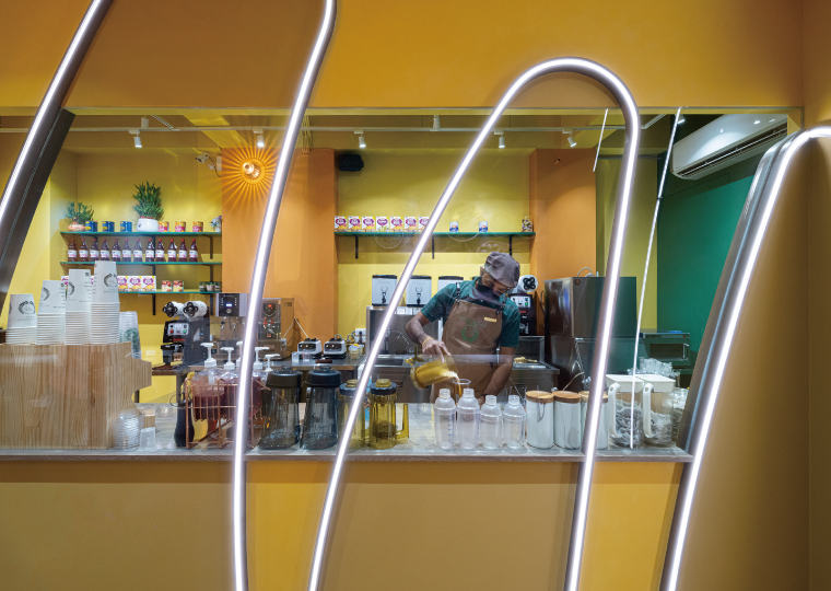 飲料店裝修技巧，做出高效吸睛的外帶店面設計