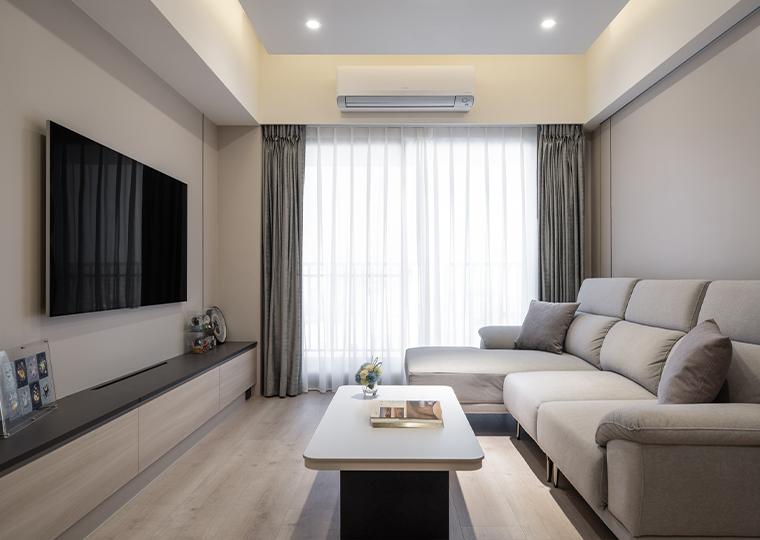 雅緻｜灰系奶油風格宅