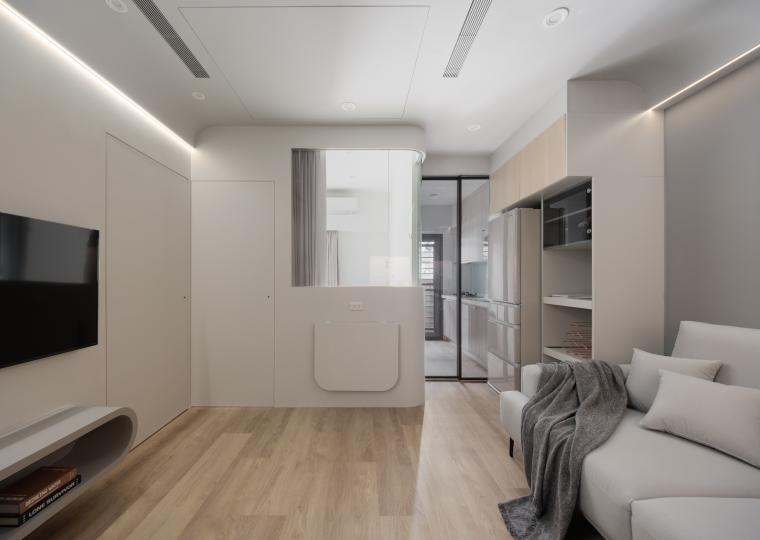 新屋裝修_灰淨暖居2房