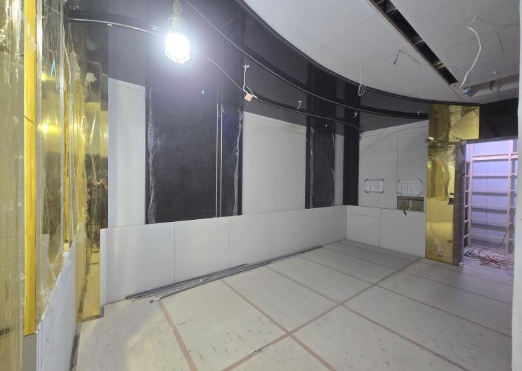 純木工施作部分 天花板、壁面