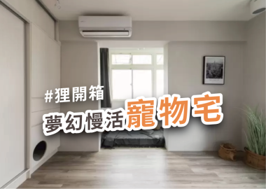 屋主開箱：貓門、中島還有超強收納！我的慢活寵物宅