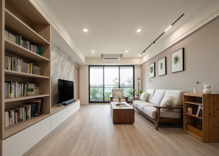 靜謐光景｜北歐簡約老屋翻新