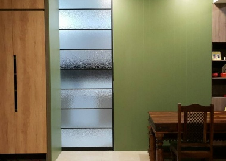 竹北 舊屋客廳翻新簡單懷舊風格