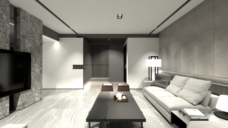 3D模擬_客廳