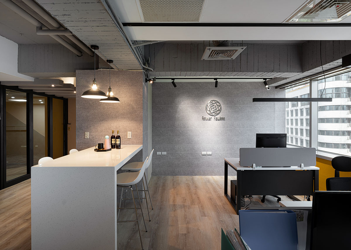 辦公室設計案例：現代LOFT風辦公室│狸樂聚x商業空間