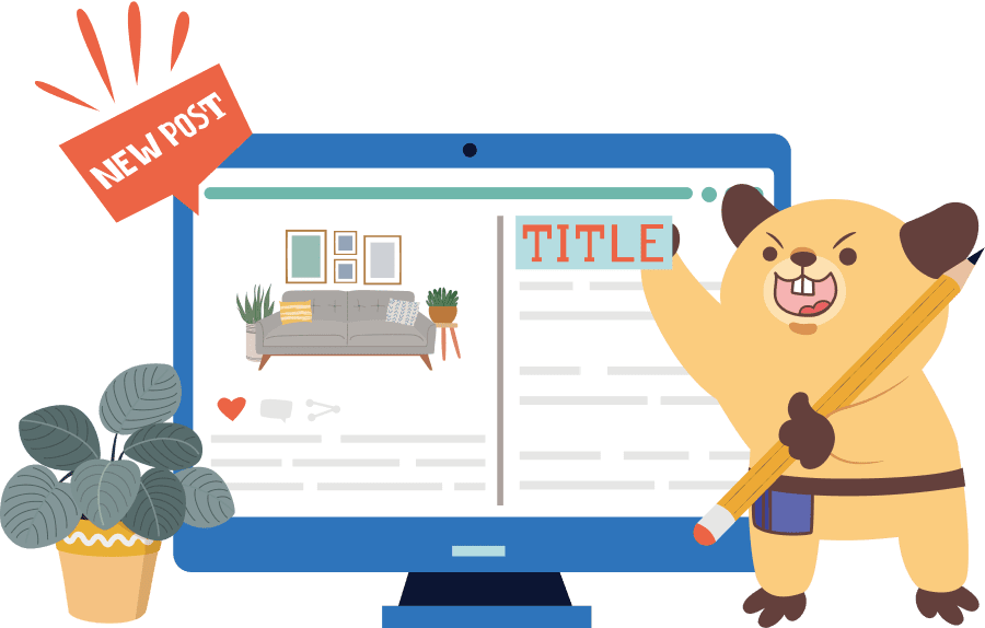 內容專業、高品質的作品集建立